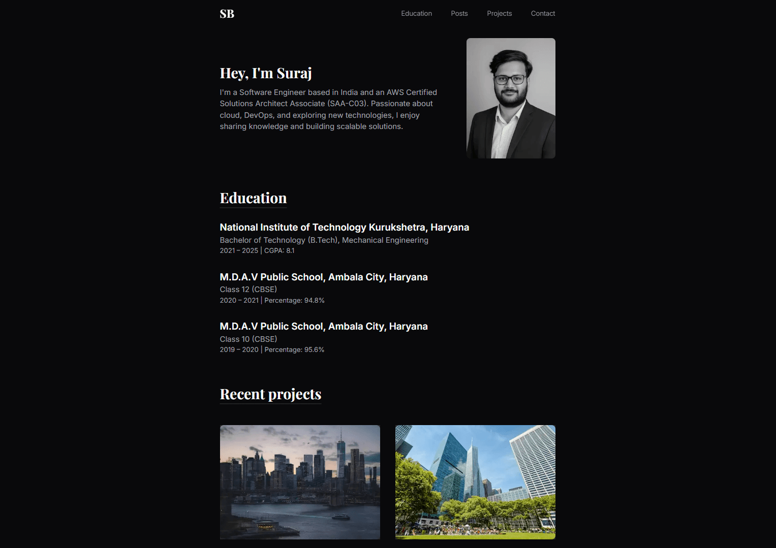NextJs MDX Portfolio